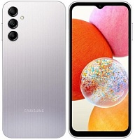 Смартфон Samsung Galaxy A14 6/128 ГБ (SM-A145F), серебристый