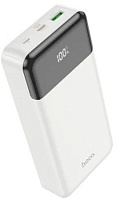 Портативная батарея Hoco J102A Cool (Power Delivery / Quick Charge 3.0 / LED дисплей) 20000мАч, белая Белый