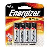 Батарейки Energizer MAX E91/AA PB4 E300157100