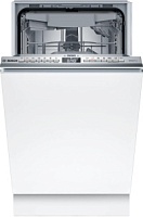 Машина посудомоечная встраиваемая 45 см Bosch SPV4EMX10E (Serie4 / 10 комплектов / 3 полки / расход воды - 8,9 л / InfoLight / Home Connect / А+) Белый