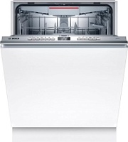 Машина посудомоечная встраиваемая 60 см Bosch SMV4HVX40E (Serie4 / 13 комплектов / 3 полки / расход воды - 7,5 л / InfoLight / Home Connect / А) Белый