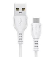 Кабель Borofone BX51 micro-USB - USB (2.4A / 1 метр / белый) Белый