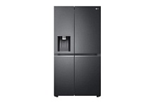 Холодильник Side by Side LG GSLV71MCLE (Объем - 635 л / Высота - 179см / A+ / Чёрный / No Frost / LINEARCooling™ / DoorCooling+™ / диспенсер / Wi-Fi)