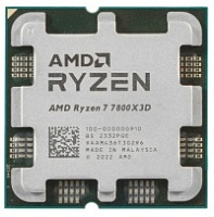 Процессор AMD AM5 Ryzen 7 7800X3D Tray без кулера AMD Radeon GPU  4.2(5)GHz, 8core, 32MB 120Вт AM100-000000910