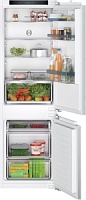Холодильник встраиваемый Bosch KIV86VFE1 (Serie4 / Объем - 267 л / Высота - 177,2 см / Жесткое крепление фасадов / Low Frost / EcoAirflow / A+)