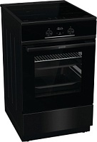 Плита электрическая Gorenje GEIT5C60BPG (Advanced / Черный / духовка - 70 л / 4 индукц. конфорки (2000/1600/2000/2000Вт) / Мощность - 10,5 кВт)