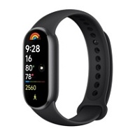 Фитнес-браслет Xiaomi Smart Band 9, черный (BHR8337GL)