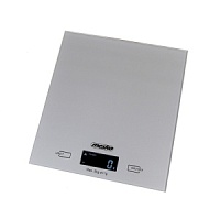 Весы кухонные Mesko MS 3145 (электронные/ платформа/ предел 5 кг/ точность 1 г/ тарокомпенсация/ серый)
