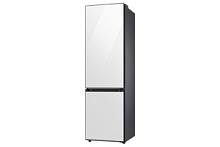 Холодильник Samsung RB38A6B2F12/EF (BeSpoke / Объем - 390 л / Высота - 203 см / A+ / Белое стекло / NoFrost / Space Max / All Around Cooling)
